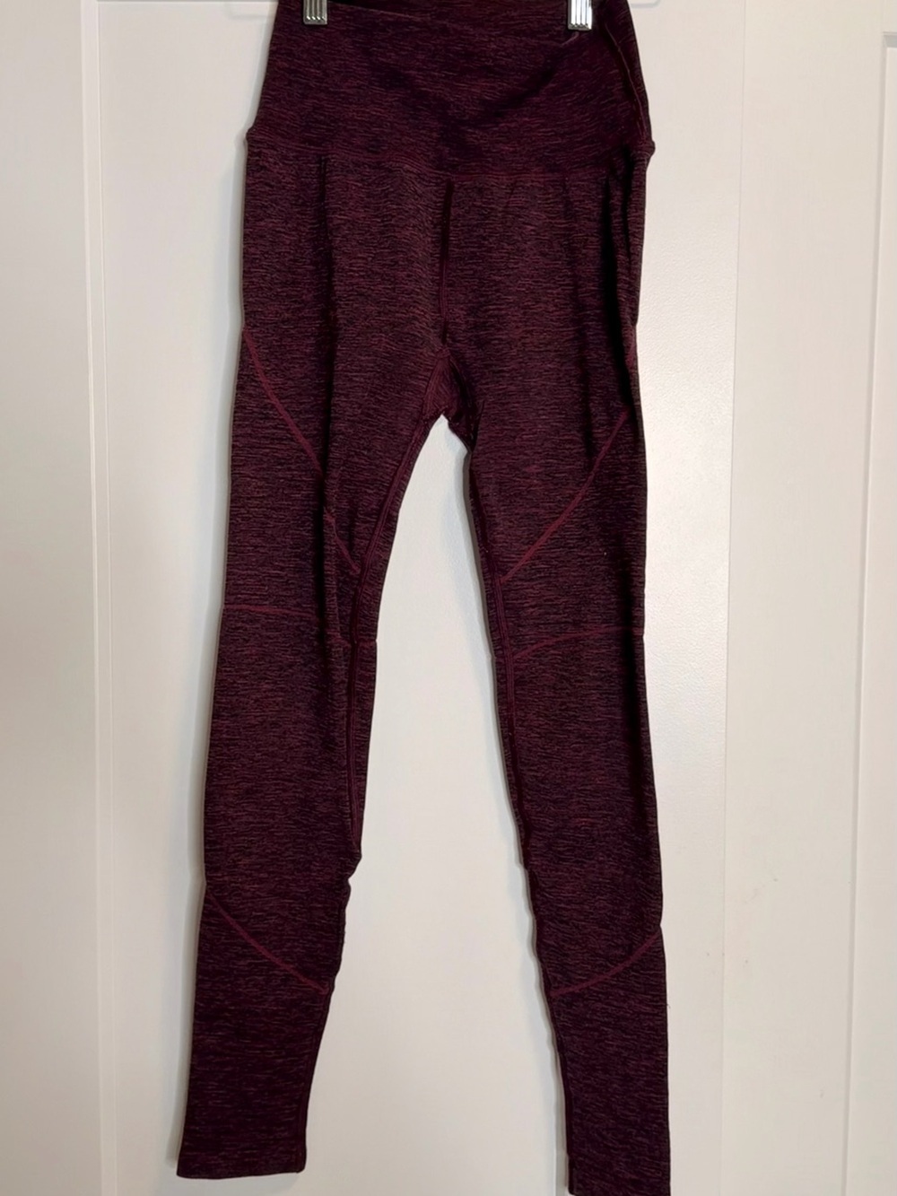 💜2 for 10- Alphalete Marled Plum Leggings